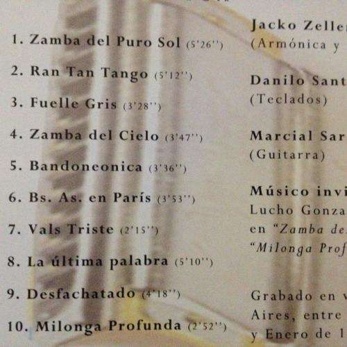 CD - Jacko Zeller - Bandoneonica