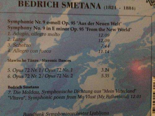 CD - Antonin Dvorak / Bedrich Smetana