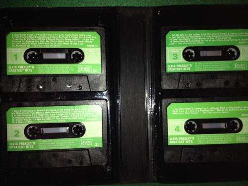 Cassette - Elvis Presley's Greatest Hits 4 cassette's (Readers Digest)