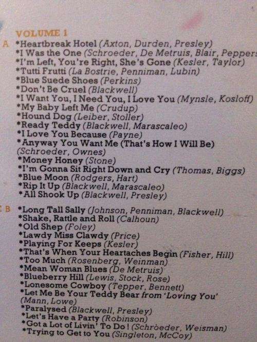 Cassette - Elvis Presley's Greatest Hits 4 cassette's (Readers Digest)