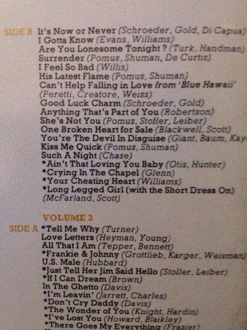 Cassette - Elvis Presley's Greatest Hits 4 cassette's (Readers Digest)