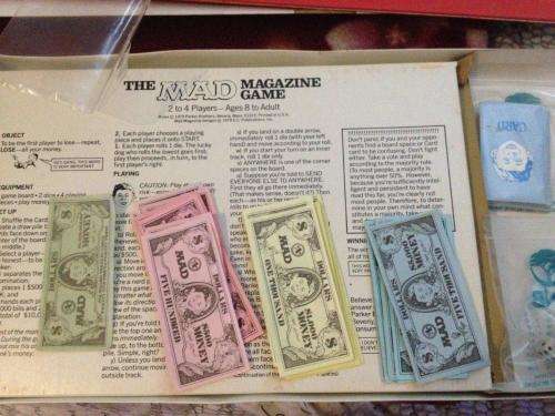 The Mad Magazine Board Game - Parker Brothers 1979