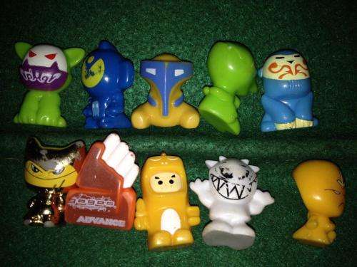Crazy Bones Gogo's Job lot 1 (10 off)