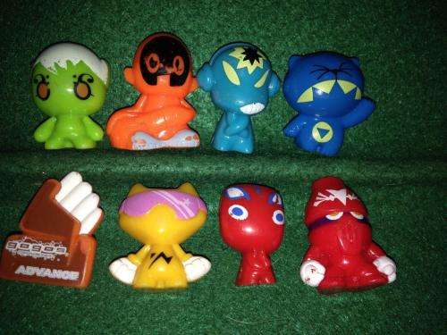 Crazy Bones Gogo's Job lot 2 (8 off)