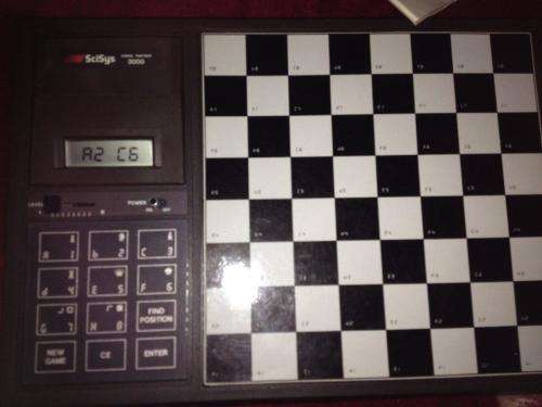 Vintage Chess Partner 3000 Made in Hong Kong by Scisys