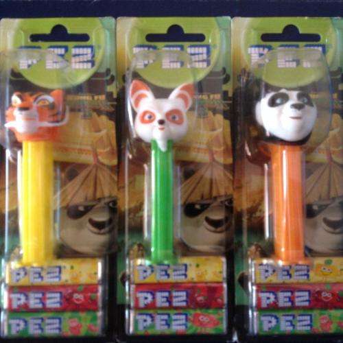 PEZ -   Kung Fu Panda  Set - Pez Dispenser (NEW SEALED) (NOS)