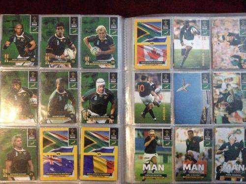 Job Lot: Rugby World Cup Collector Cards 1995,2007 + 2011 - 193 Cards near Complete