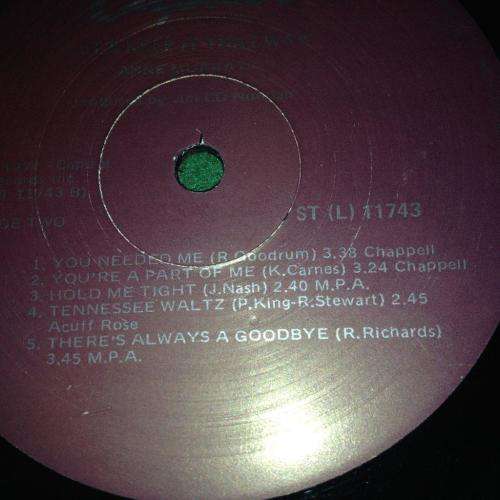 LP - Anne Murray - Let`s Keep It That Way You Need Me