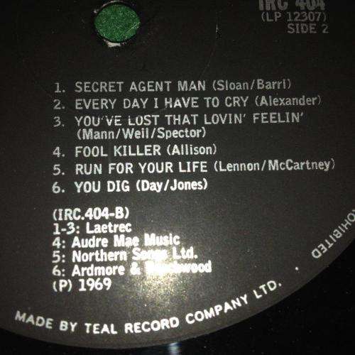 LP - Johnny Rivers - The Soul of - Recorded Live and then some