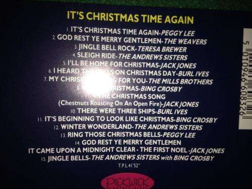 CD - It`s Christmas Time Again - Various Artists