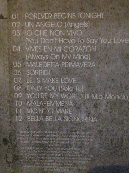 CD - Patrizio Buanne - Forever Begins Tonight