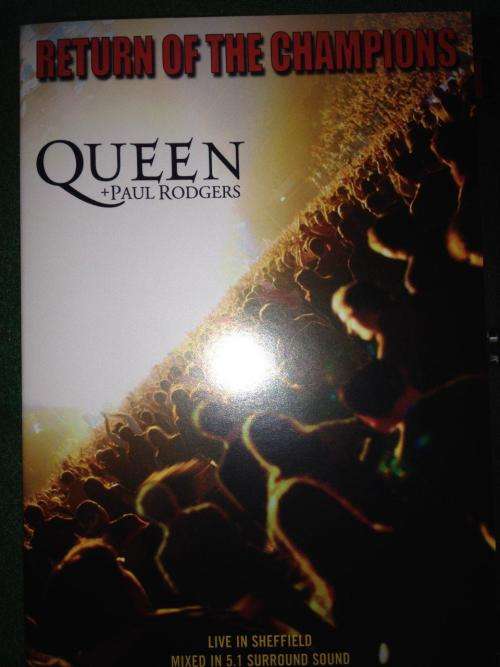 DVD - Queen + Paul Rogers - Return of the Champions