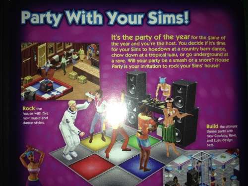 PC - The Sims - House Party Expansion Pack