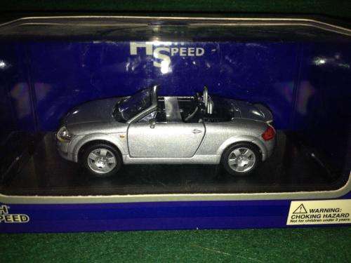 High Speed - Audi TT Roadster 1:43 Scale