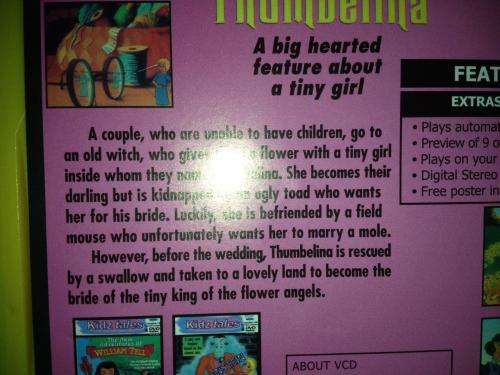 DVD - Thumbelina