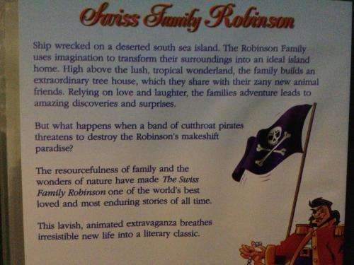 DVD - Swiss Family Robinson