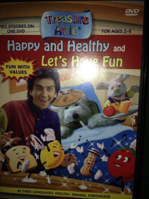 DVD - Treasure Attic - Happy 7 Healthy Lets Have fun