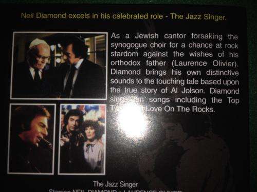 DVD - The Jazz Singer - Neil Diamond