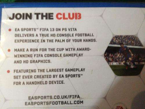 PSVITA - FIFA 13 (new sealed)