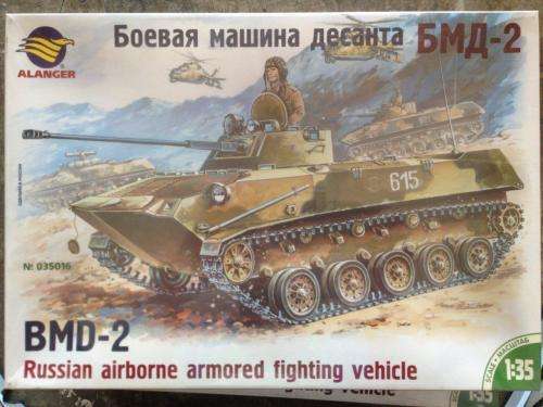 Alanger - BMD-2 Russian Airborne Armoured Fighting Vehicl - Scale 1:35 Scale-Plastic Model 35016 Kit