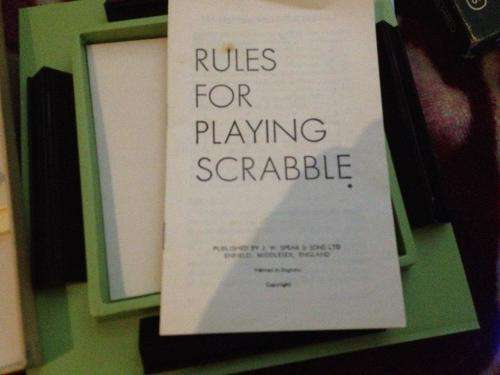 Vintage Travel Scrabble - Made in England - Spears Games
