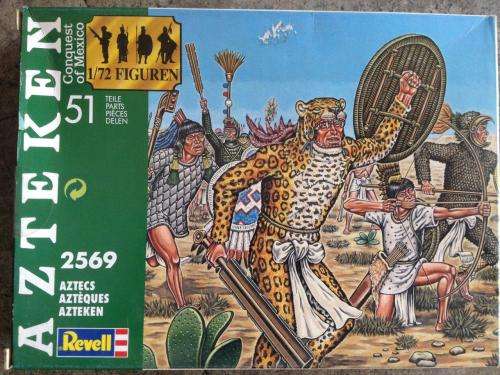 Revell - Aztecs - Conquest of Mexico 1:72 Scale - Plastic Model Kit