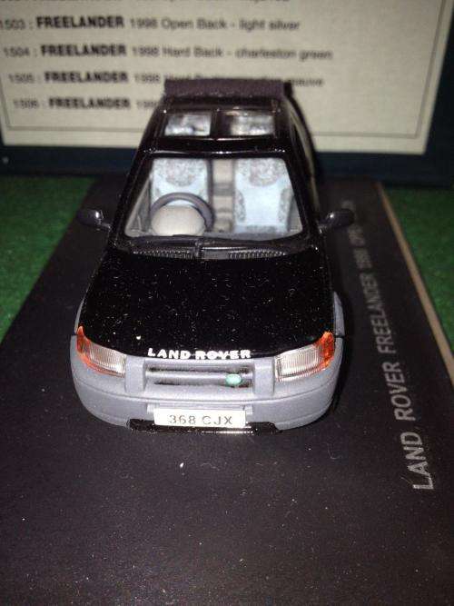 Universal Hobbies - Land Rover Freelander 1998 Open Back Beluga Black - 1:43 Scale (NOS)