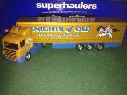 Corgi Super Haulers - Scania Curtainside - Knights of Old - 50th Anniversary 1953-2003 1:64 Scale (N