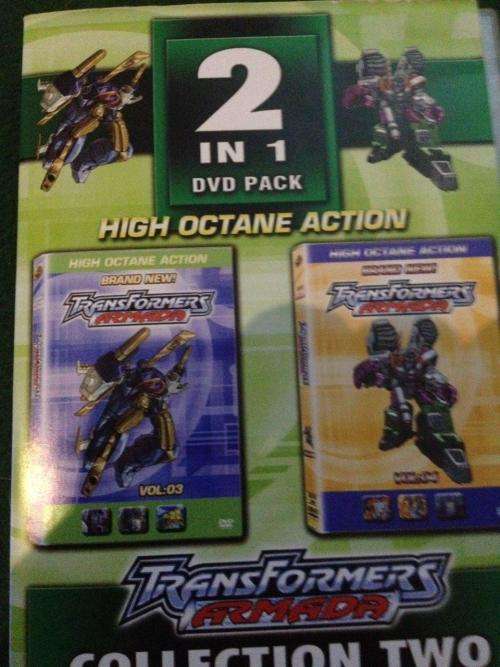 DVD - Transformers Armada 2 in 1 DVD Pack