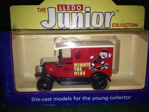 The Lledo Junior Collection - Minnie The Minx From the BEANO Van (NOS)