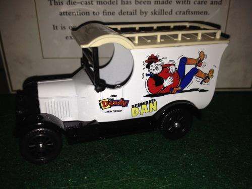 Lledo Promotional - Desperate Dan From ` The Dandy Comic` White Truck (NOS)