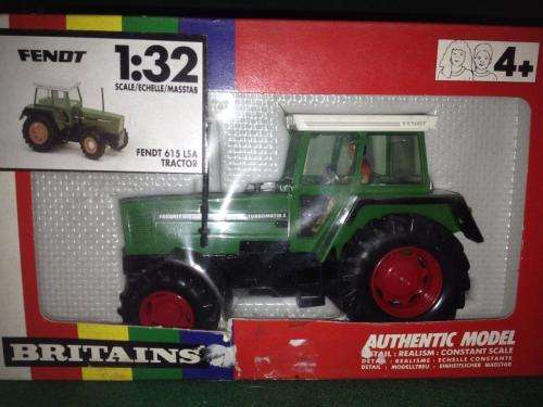Britains - Fendt 615 LSA Tractor  - 1:32 Scale Made in England (NOS)