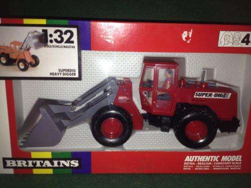 Britains - Superdig Heavy Digger  - 1:32 Scale Made in England (NOS)