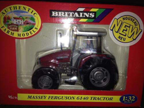 Britains - Massey Ferguson 6140 Tractor  - 1:32 Scale Made in Macau (NOS)