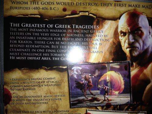God of War I - Platinum  (PS2)