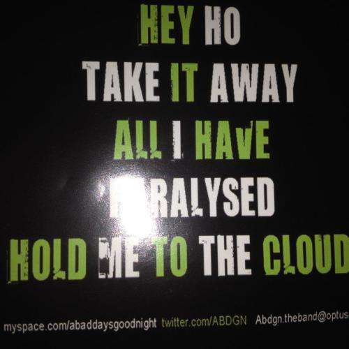 CD - A Bad Day`s Good Night