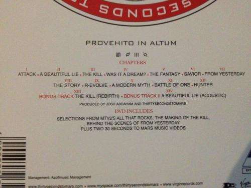 CD - Thirty Seconds to Mars - A Beautiful Lie (Cd & DVD)