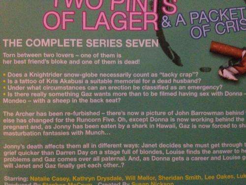 DVD - Two Pints of Larger & a Packet of Crisps Series 7