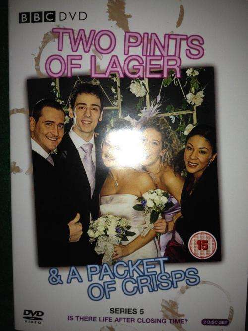 DVD - Two Pints of Larger & a Packet of Crisps Series 5