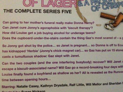 DVD - Two Pints of Larger & a Packet of Crisps Series 5