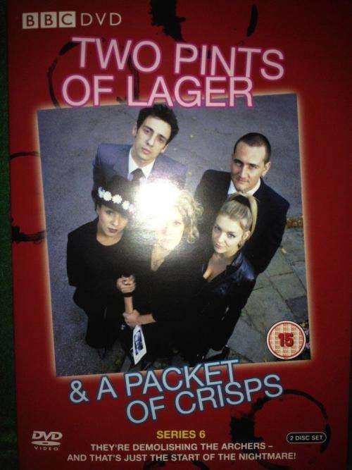 DVD - Two Pints of Larger & a Packet of Crisps Series 6