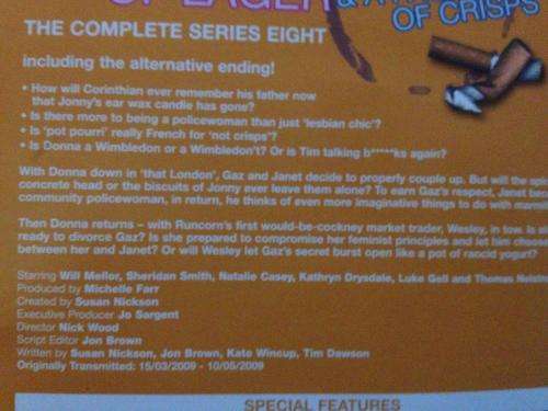 DVD - Two Pints of Larger & a Packet of Crisps Series 8