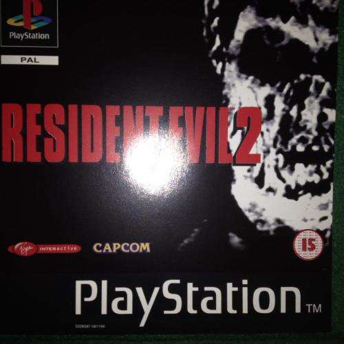 PS1 - Resident Evil 2 (PSone) PS1 (pal black disc)