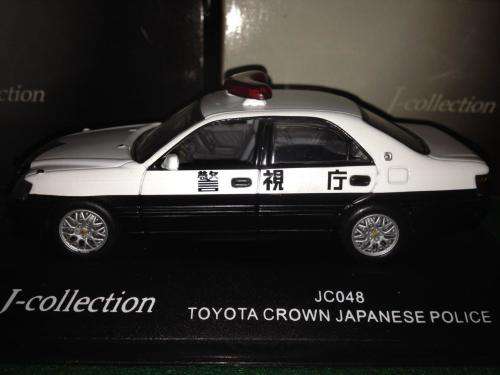 J-Collection - Toyota Crown Japanese Police - JC048 - 1:43 Scale (NOS)