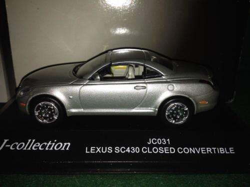 J-Collection - Lexus SC430 Closed Convertible JC031 - 1:43 Scale (NOS)