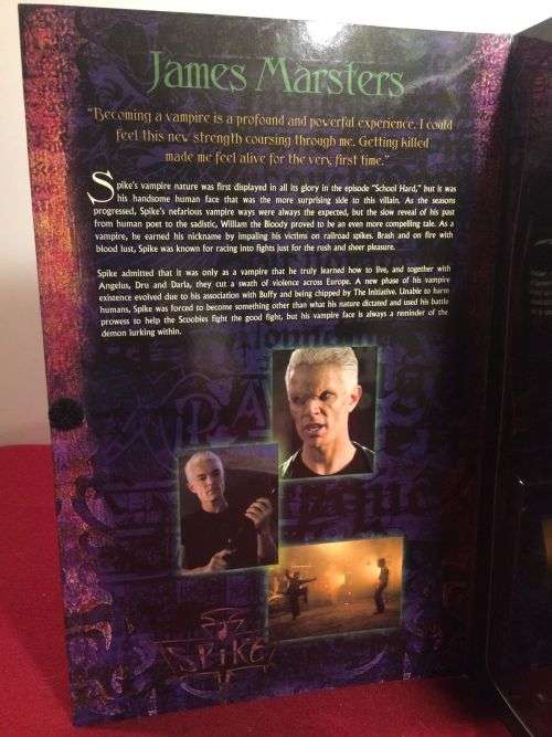 Sideshow Collectibles - James Marsters - Buffy The Vampire Slayer  12 inch 1/6 scale (NOS)