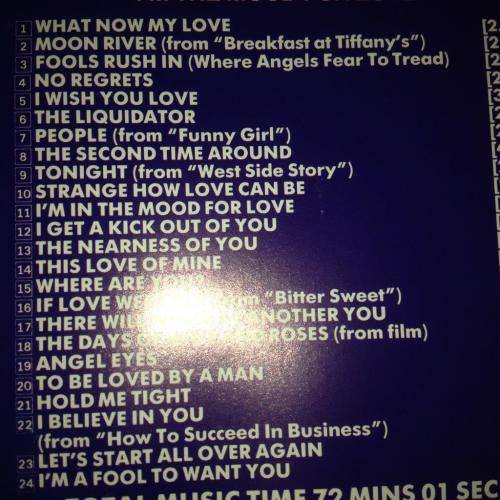 CD - Shirley Bassey - I`m In The Mood for Love