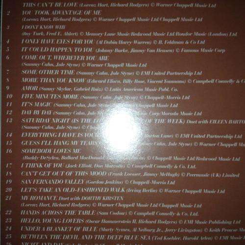 CD - Frank Sinatra - On the Air - Love Me Or Leave Me