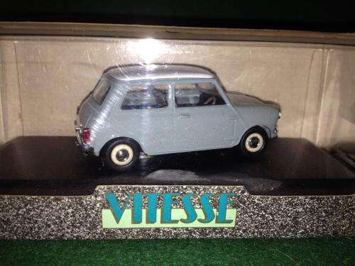 Vitesse - Morris Cooper 1963 Grey & White  - 1:43 Scale (NOS)