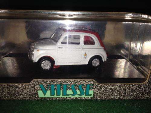 Vitesse - Fiat Abarth 695 SS 1964 White & Red  - 1:43 Scale (NOS)